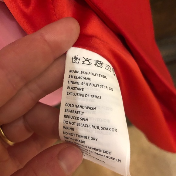 ❤️Anthro Color block Ruffle Dress💋 - Picture 4 of 7